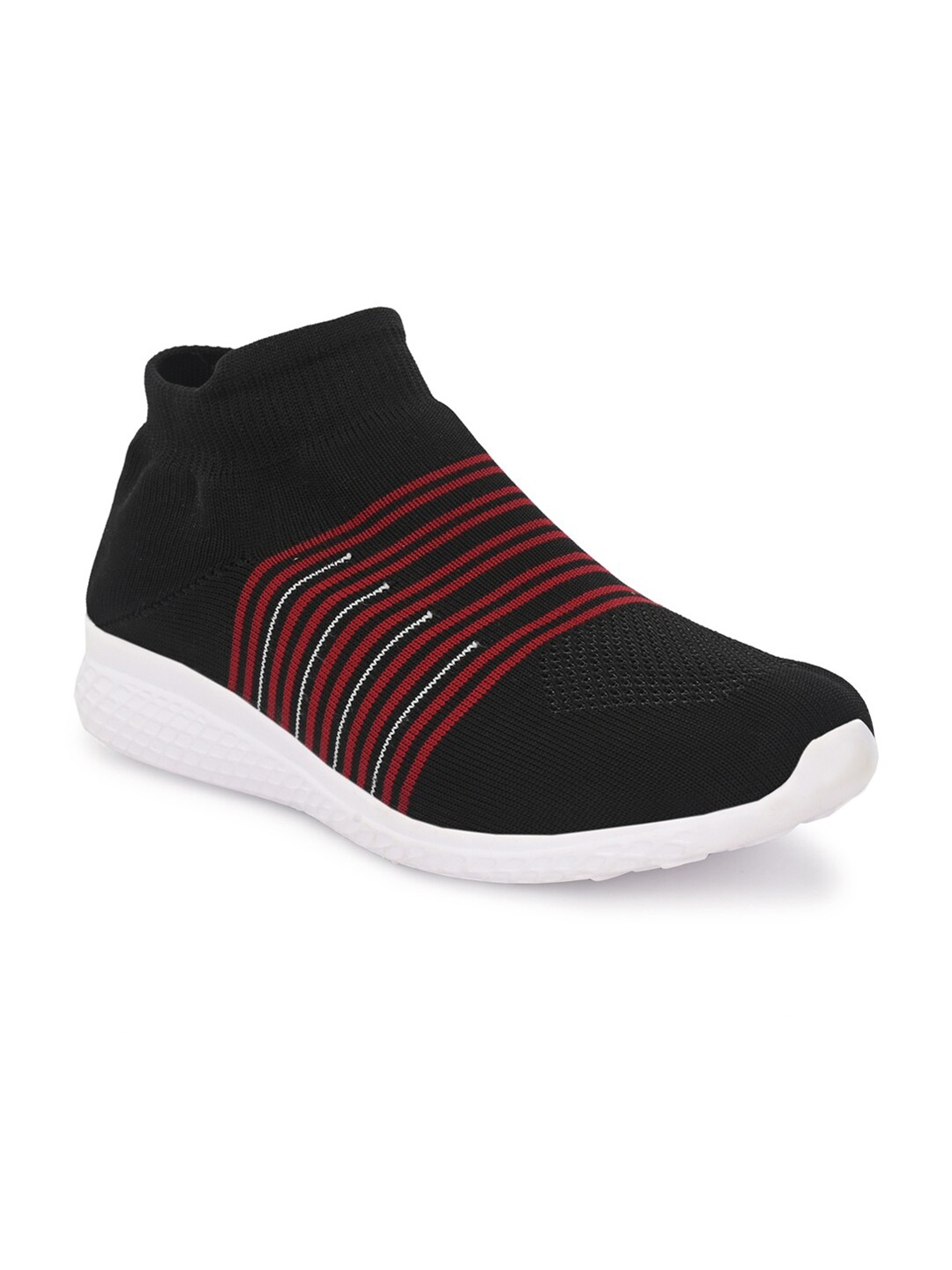 

Yuuki Men Black Mesh High-Top Walking Non-Marking Shoes