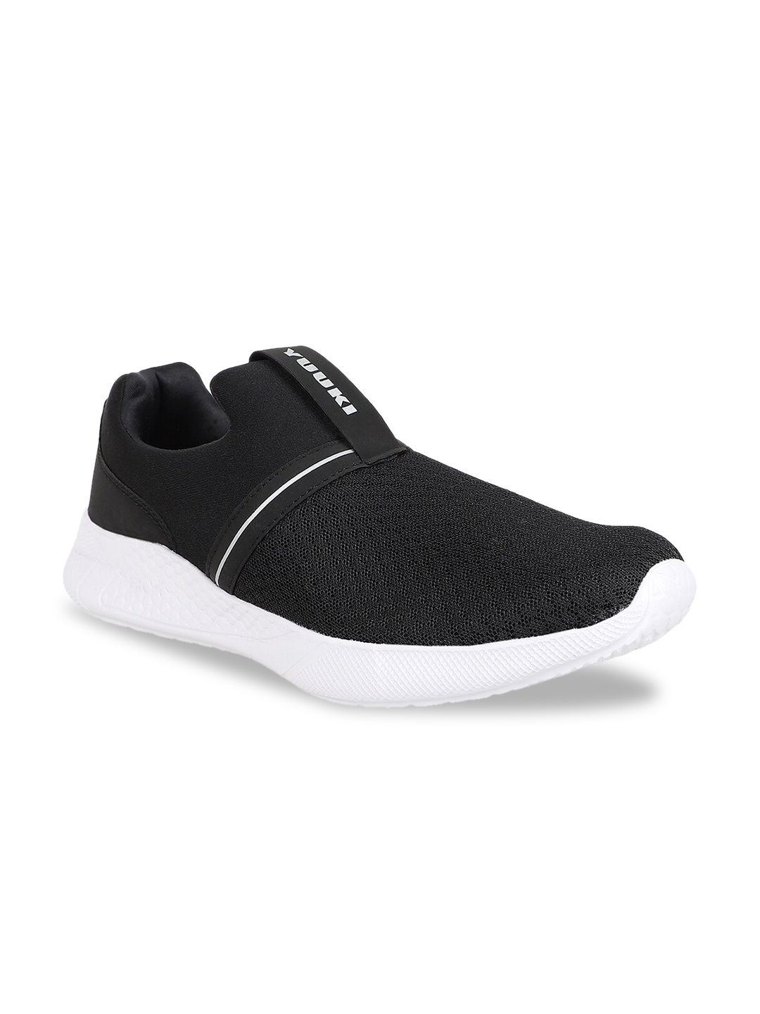 

Yuuki Men Black Mesh Walking Non-Marking Shoes