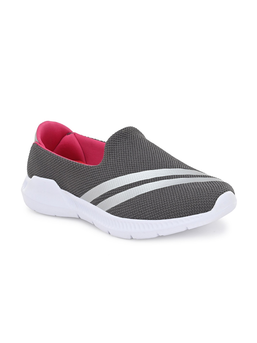 

Yuuki Women Grey Mesh Walking Non-Marking Shoes