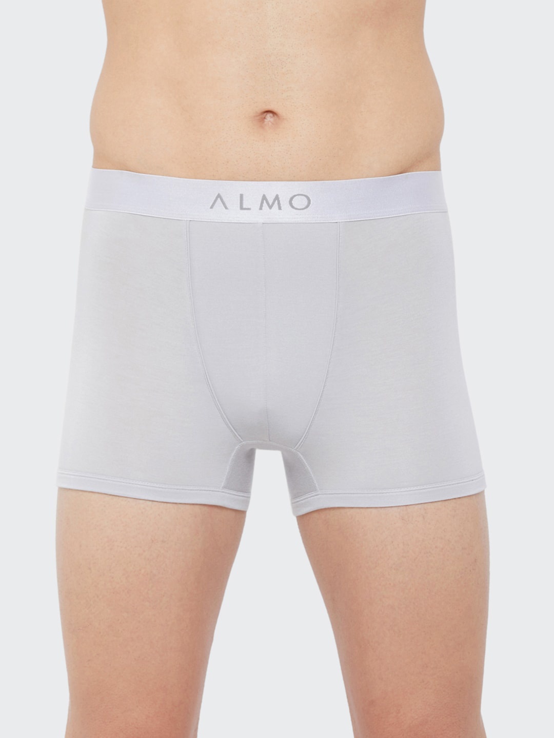 

Almo Wear Men Grey Classic Micro Modal Trunk Fabio-T-109