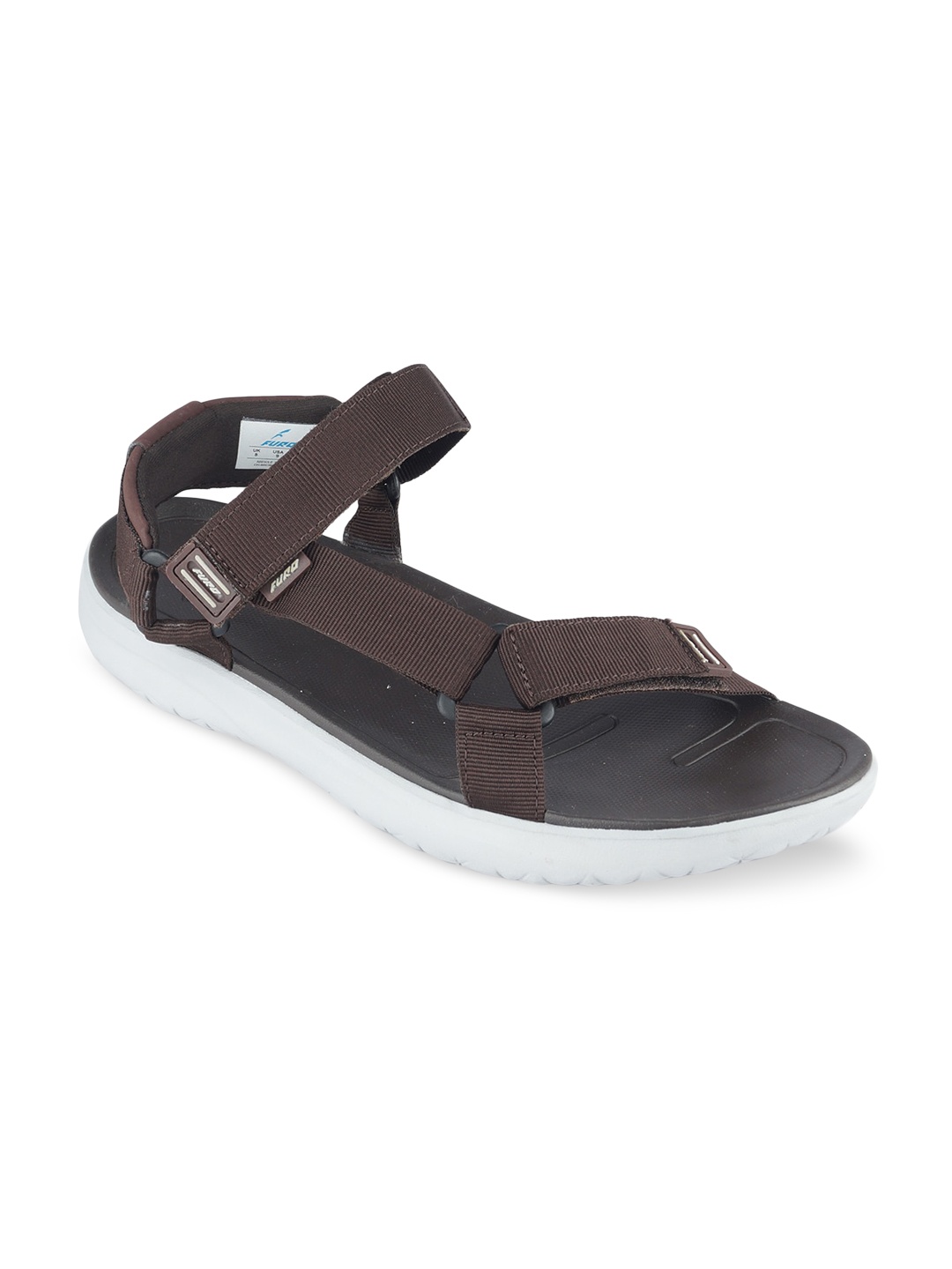 

FURO by Red Chief Men Brown Solid Sports Sandals