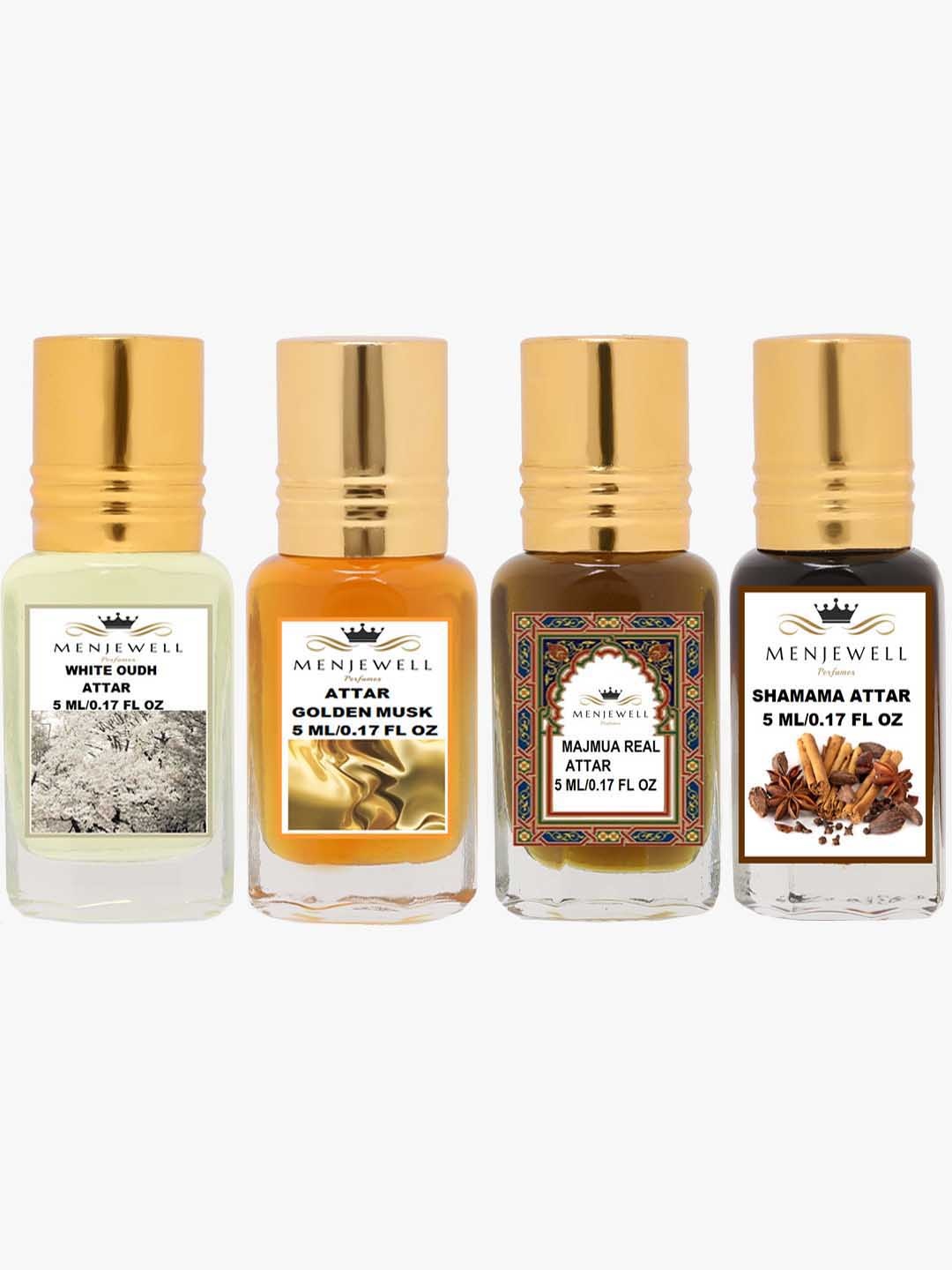 

Menjewell Set of 4 Attar, Yellow