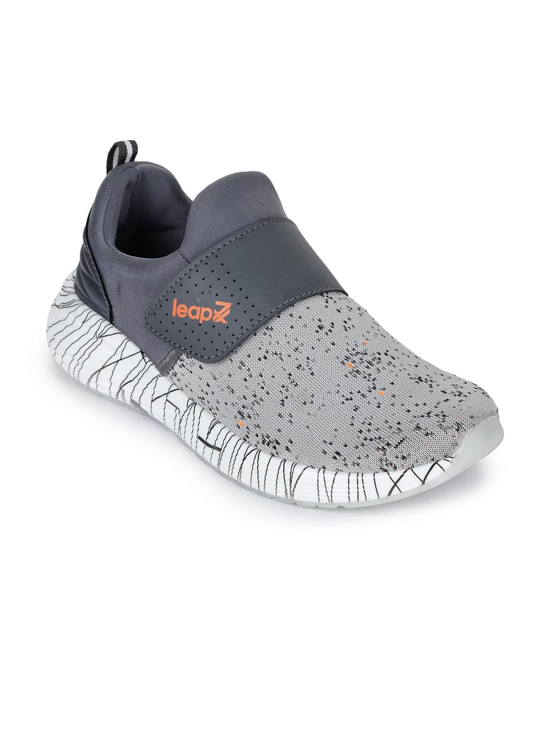 

Liberty Men Grey Mesh Running Non-Marking Shoes