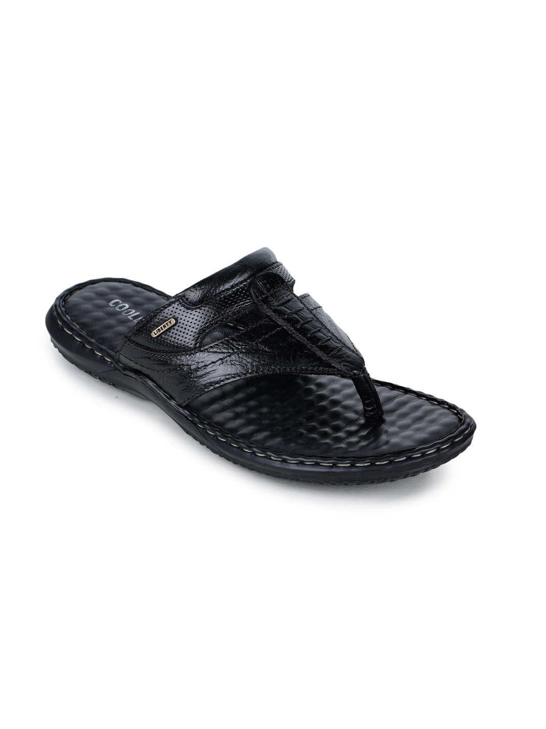 

Liberty Men Black Comfort Sandals
