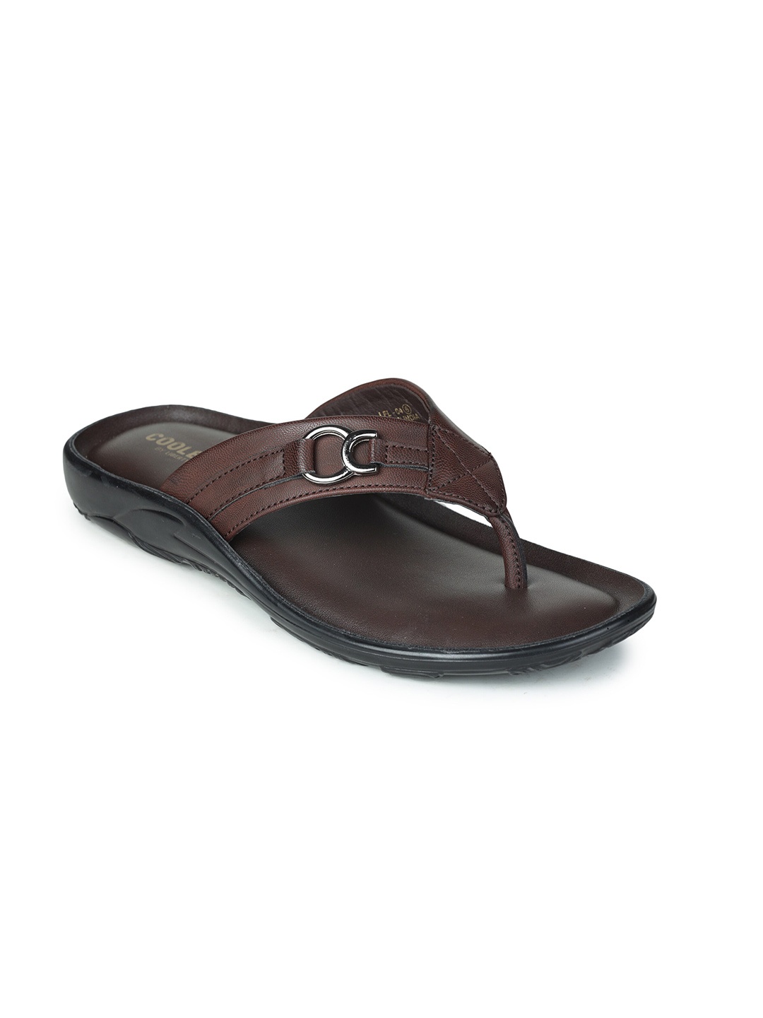 

Liberty Men Coffee Brown Comfort Sandals