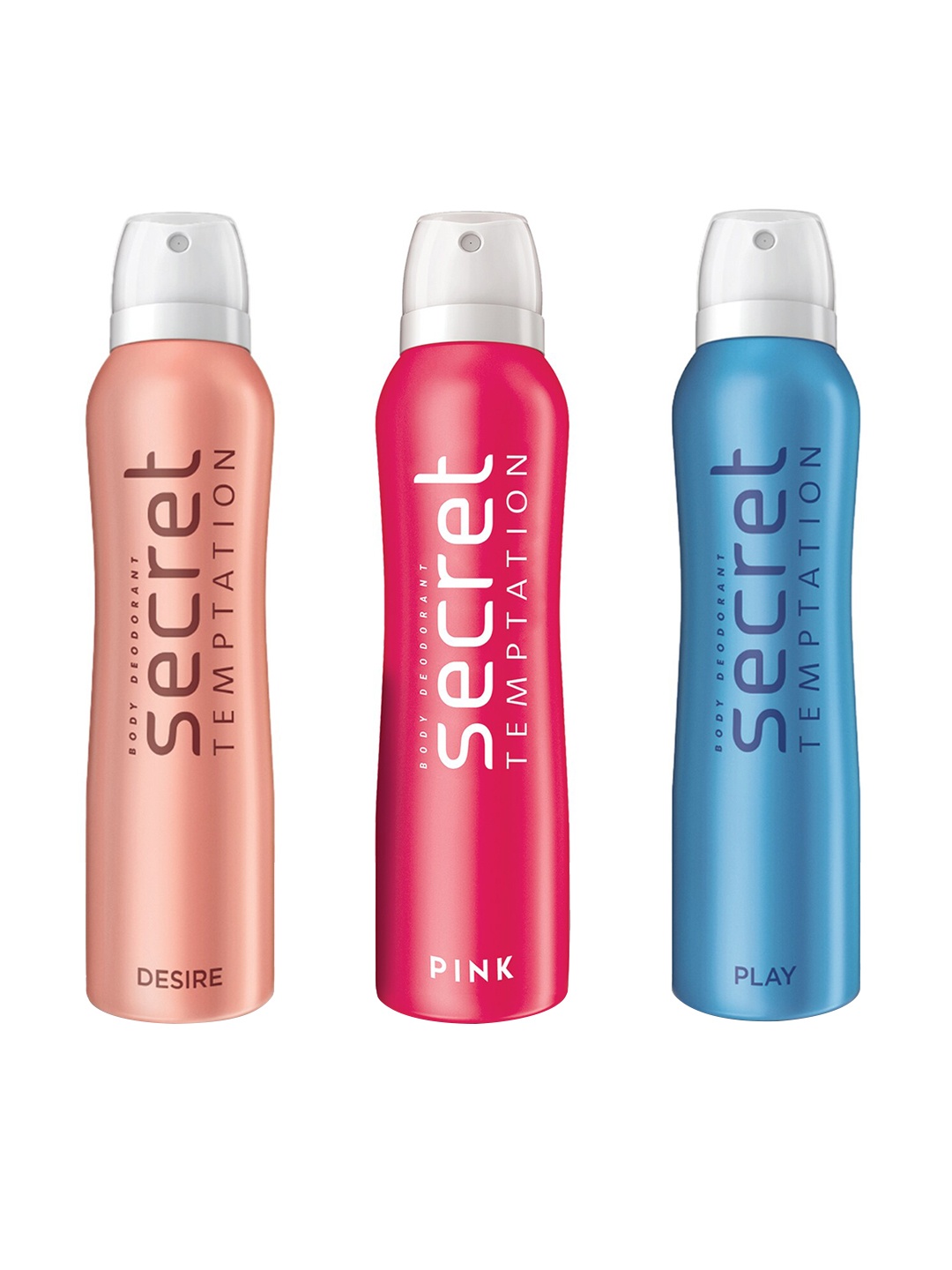 

Secret Temptation Desire Deodorant Combo for Women, Pack of 3 (150ml each), Multi