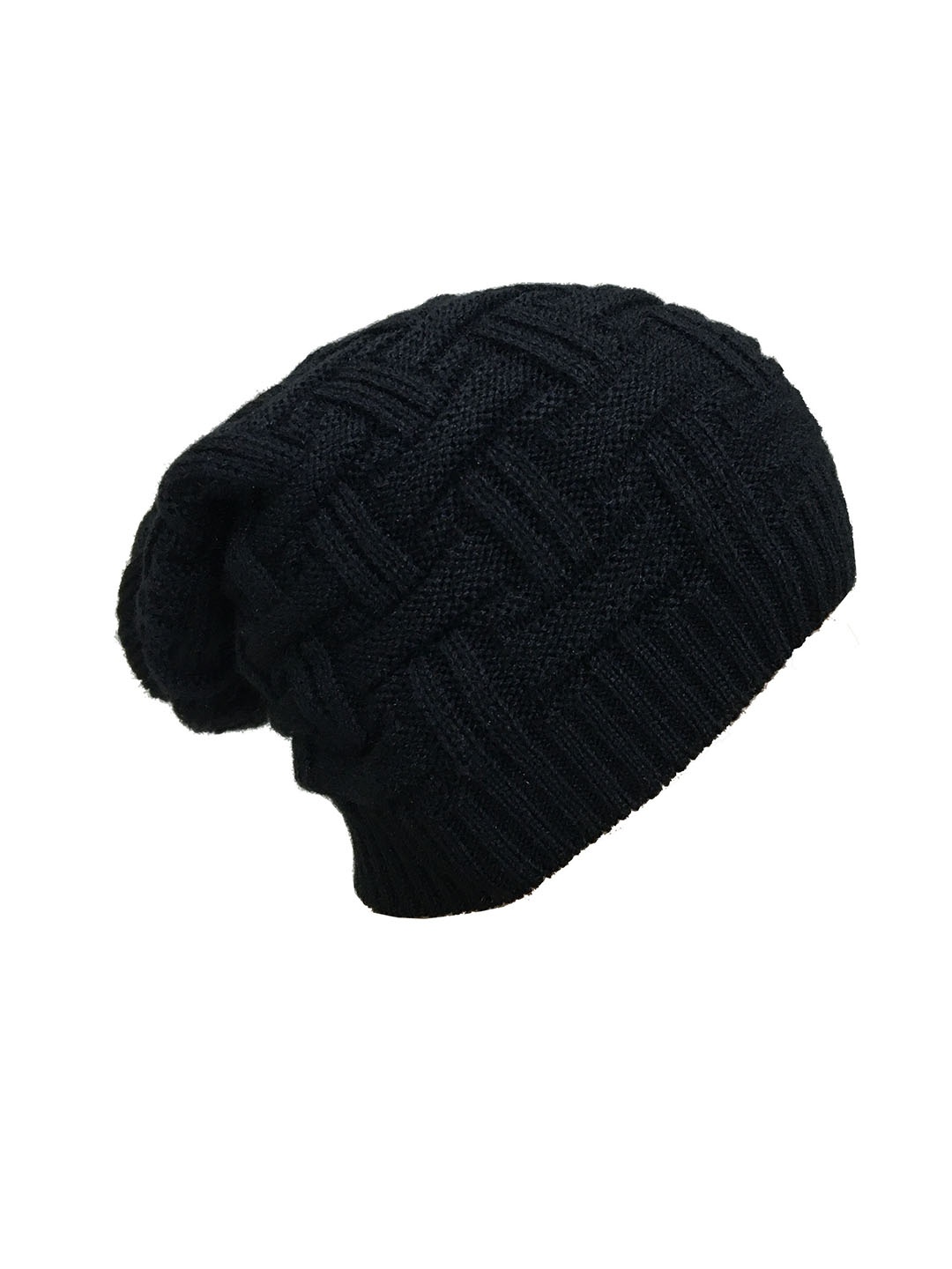

Gajraj Unisex Black Beanie