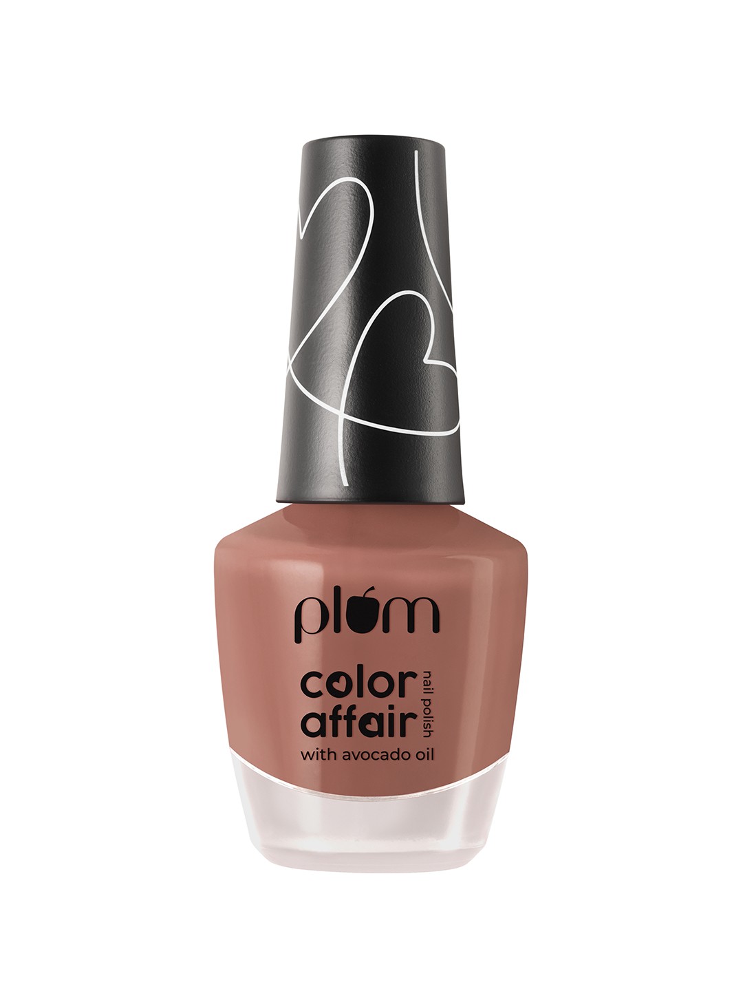 

Plum Color Affair Nail Polish- Coral Almond 126, Brown