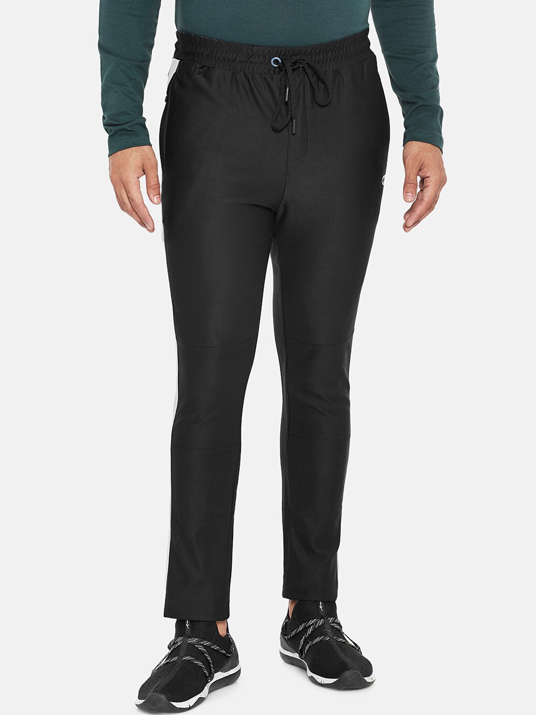 

Ajile by Pantaloons Men Black Slim-Fit Track Pants