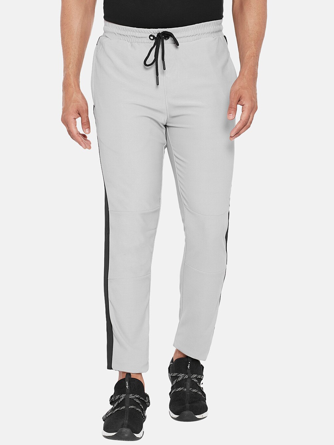 

Ajile by Pantaloons Men Grey Slim-Fit Track Pants