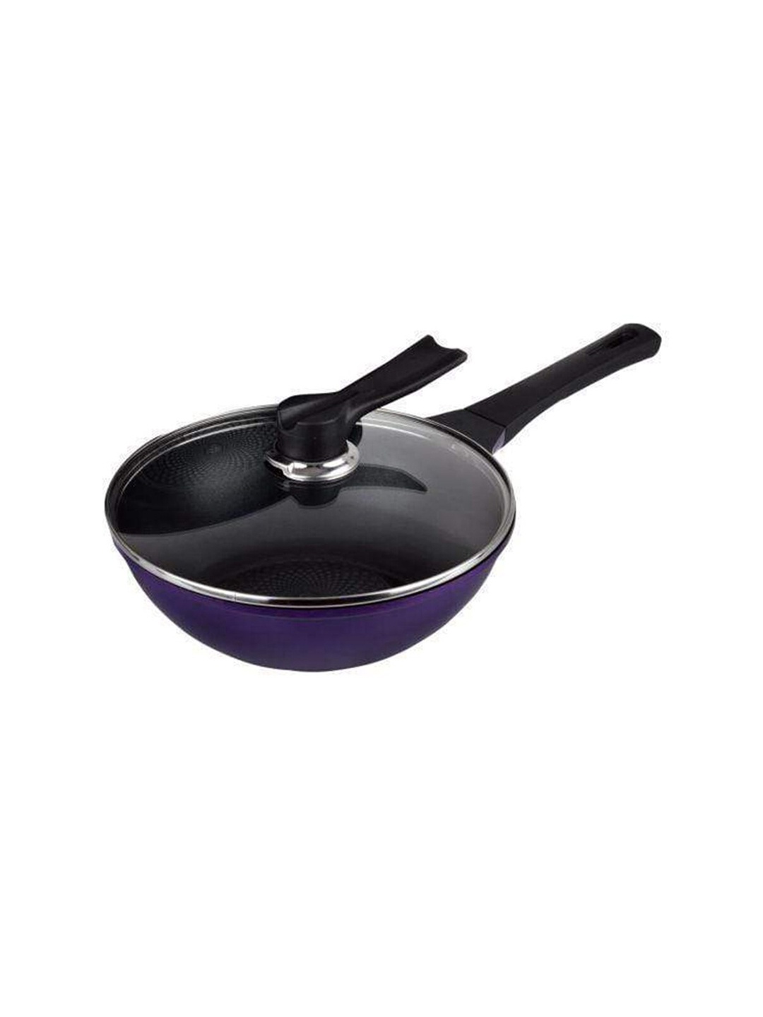 

Wonderchef Set Of 2 Purple Solid Chef Sanjeev Kapoor Non-stick Cookware Set