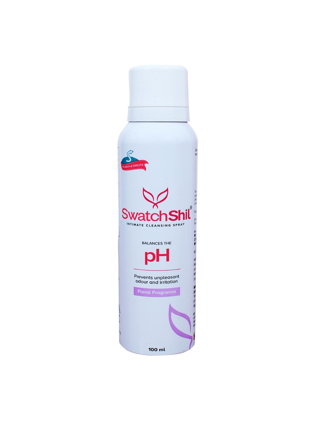 

Swatchshil Floral Intimate Cleansing Spray 100ml, White
