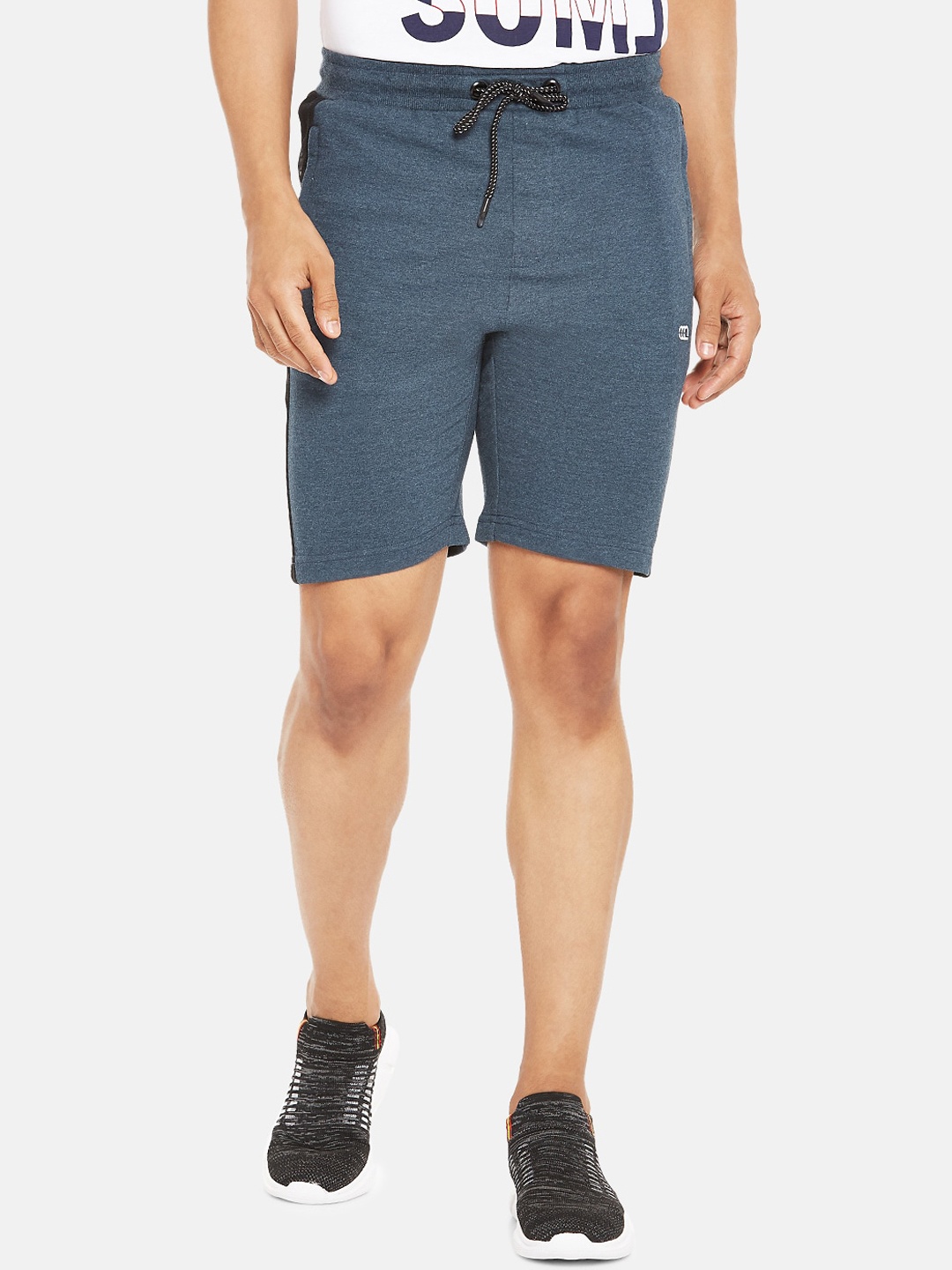 

Ajile by Pantaloons Men Blue Slim Fit Mid-Rise Outdoor Sports Shorts