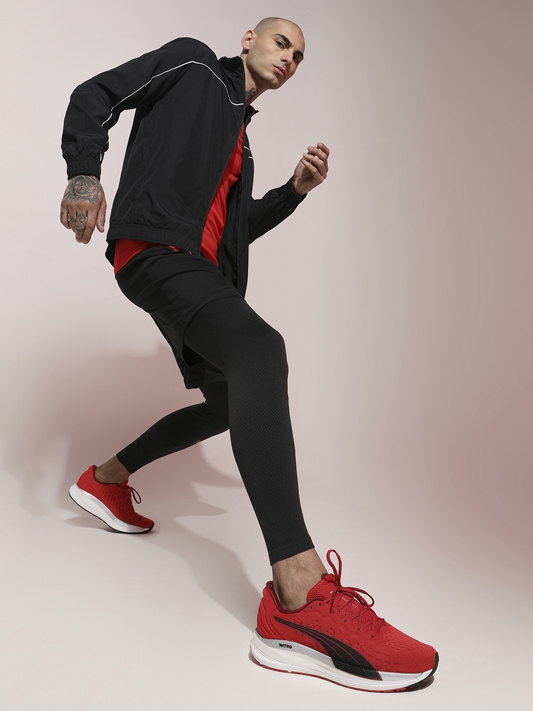 

Puma Men Red Magnify Nitro Running Shoes