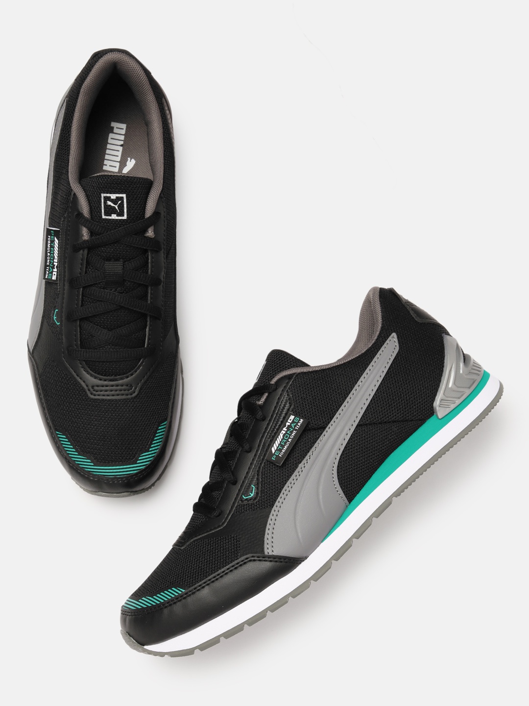 

PUMA Motorsport Unisex Black Mercedes F1 Track Racer Sneakers