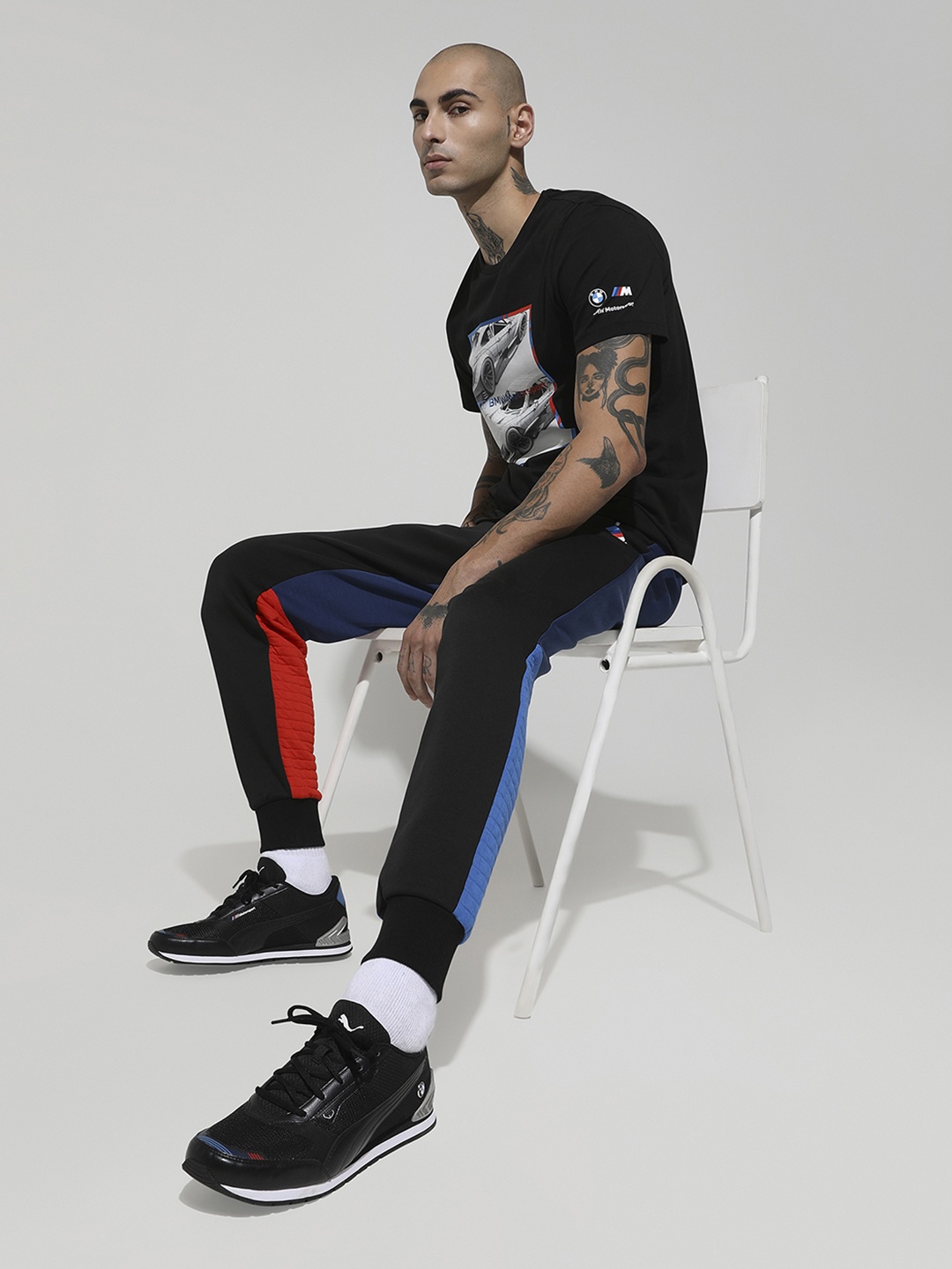 

PUMA Motorsport Unisex Black BMW M Track Racer Sneakers