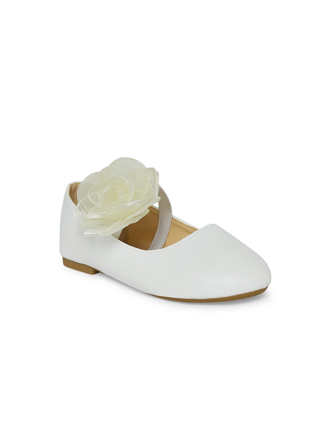 

Pantaloons Junior Girls White Ballerinas Flats