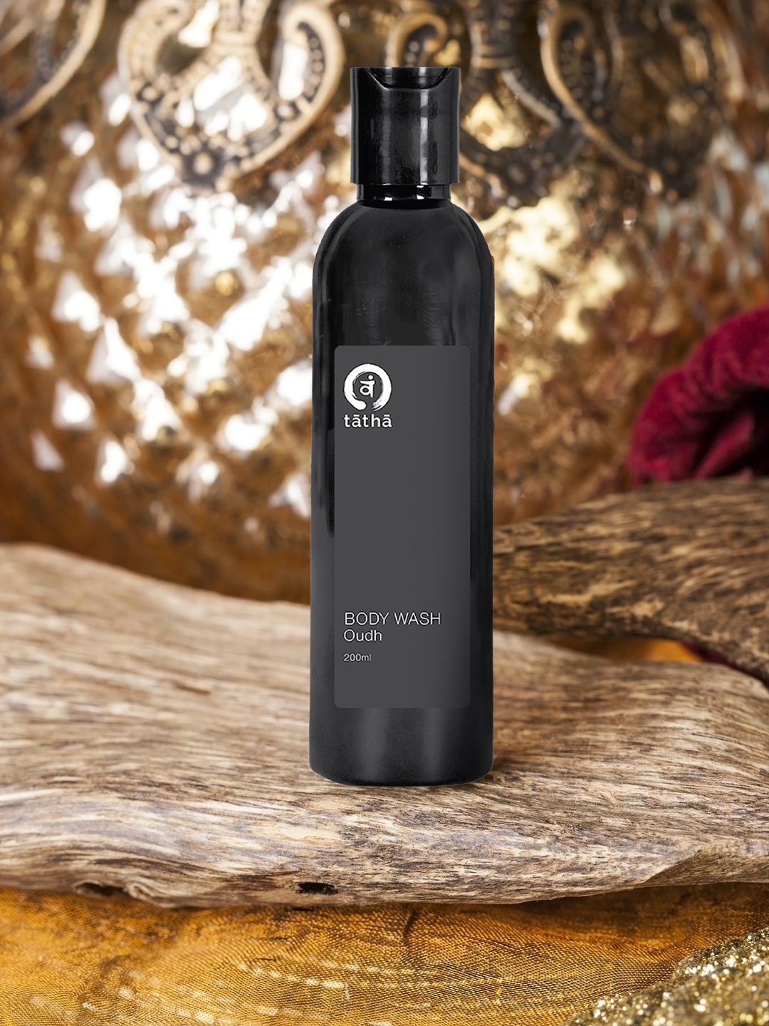 

Tatha Body Wash - Oudh 200 ml, Black