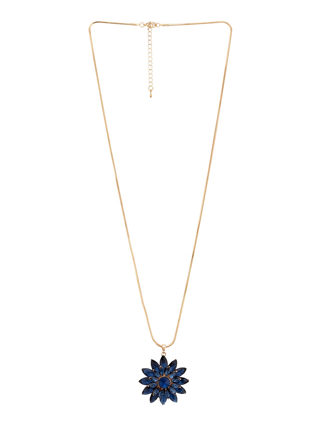 

Globus Navy Blue & Gold-Toned Necklace
