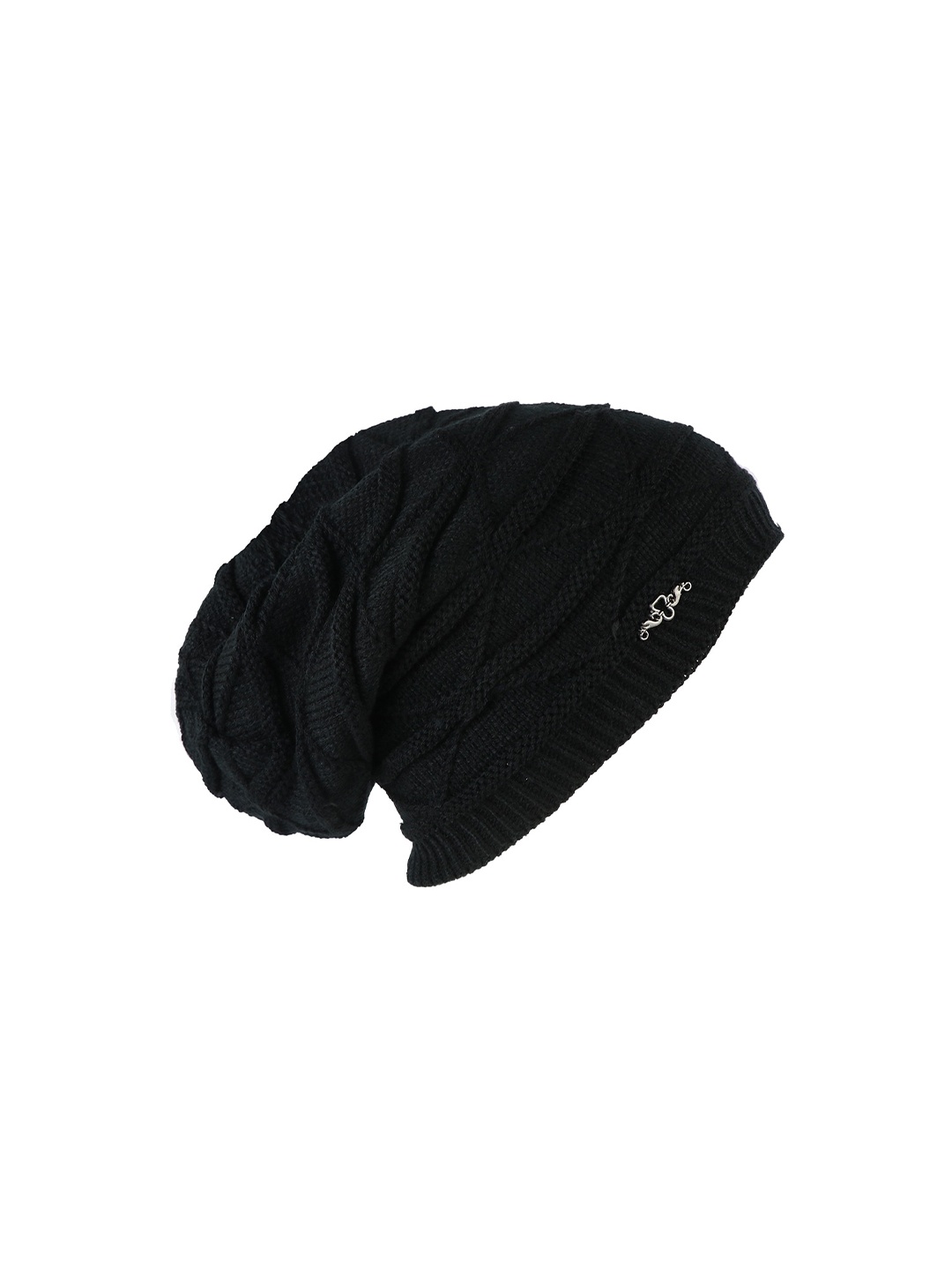 

iSWEVEN Unisex Black Wool Beanie