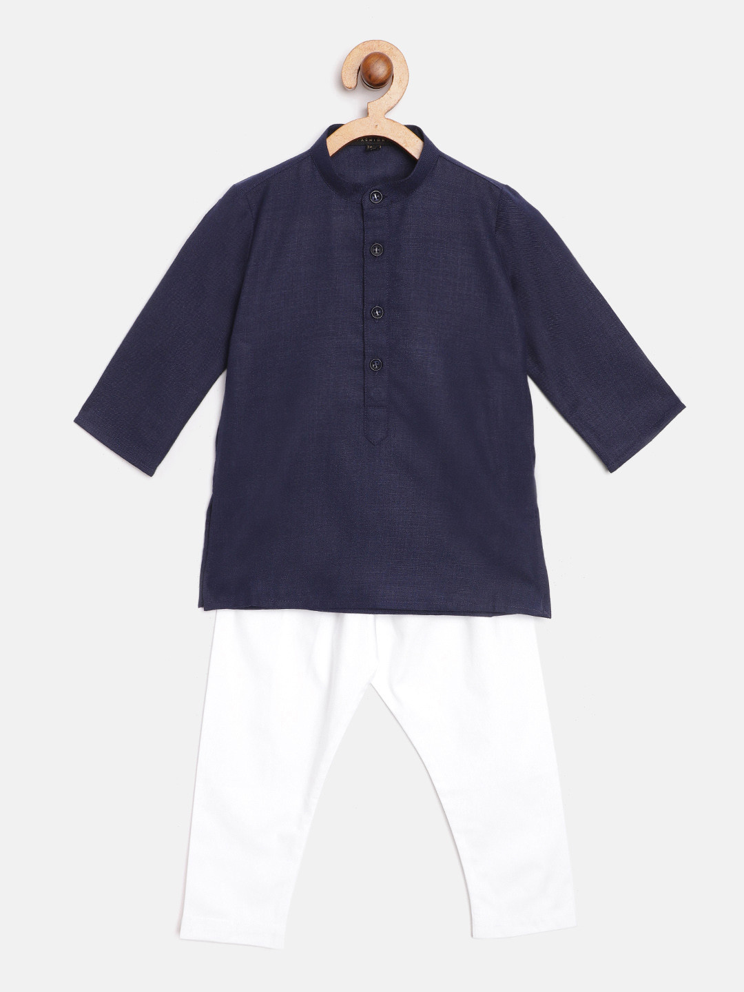 

Readiprint Fashions Boys Navy Blue Kurta with Pyjamas
