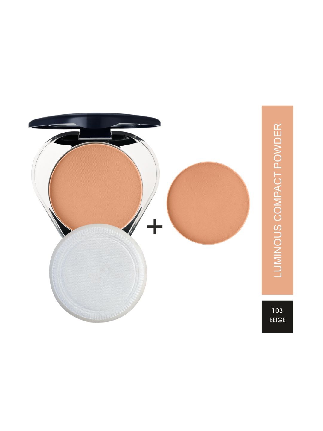 

Chambor Luminous Compact Powder - Ocher 02, Beige