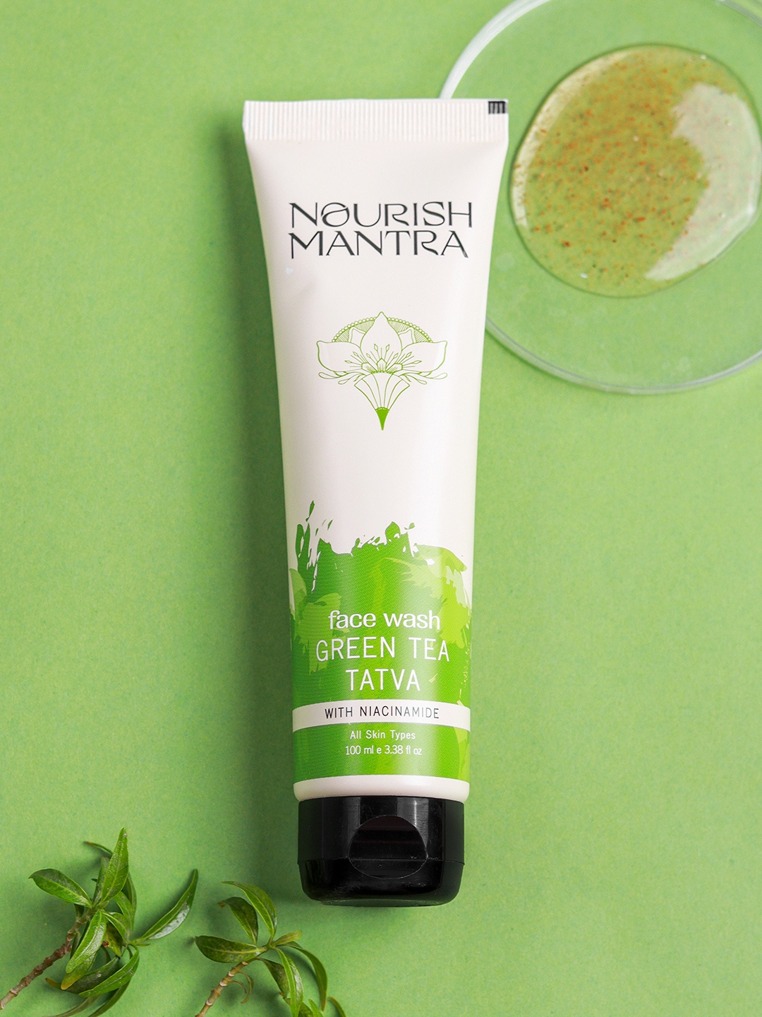 

Nourish Mantra Green Tea Tatva Scrub Cleanser - 100 ml