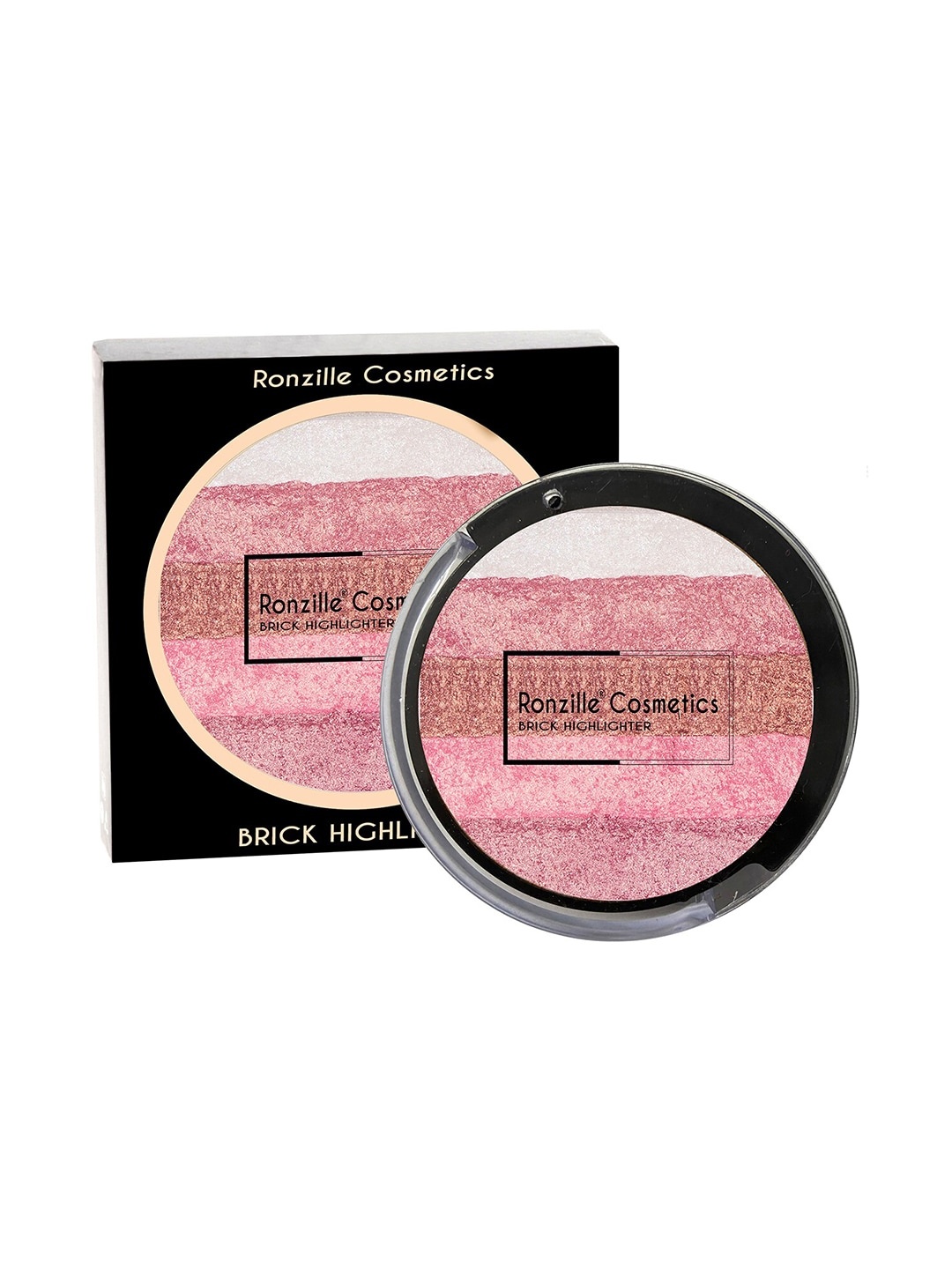 

Ronzille Shimmer Brick Metallic Highlighter-03, Pink