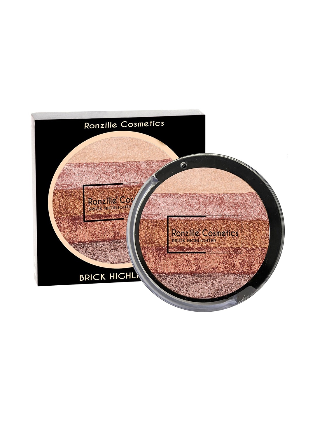 

Ronzille Shimmer Brick Metallic Highlighter Nude - 01