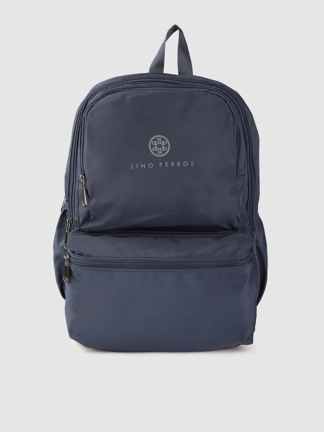 Lino Perros Women Navy Blue 14 Inch Laptop Backpack