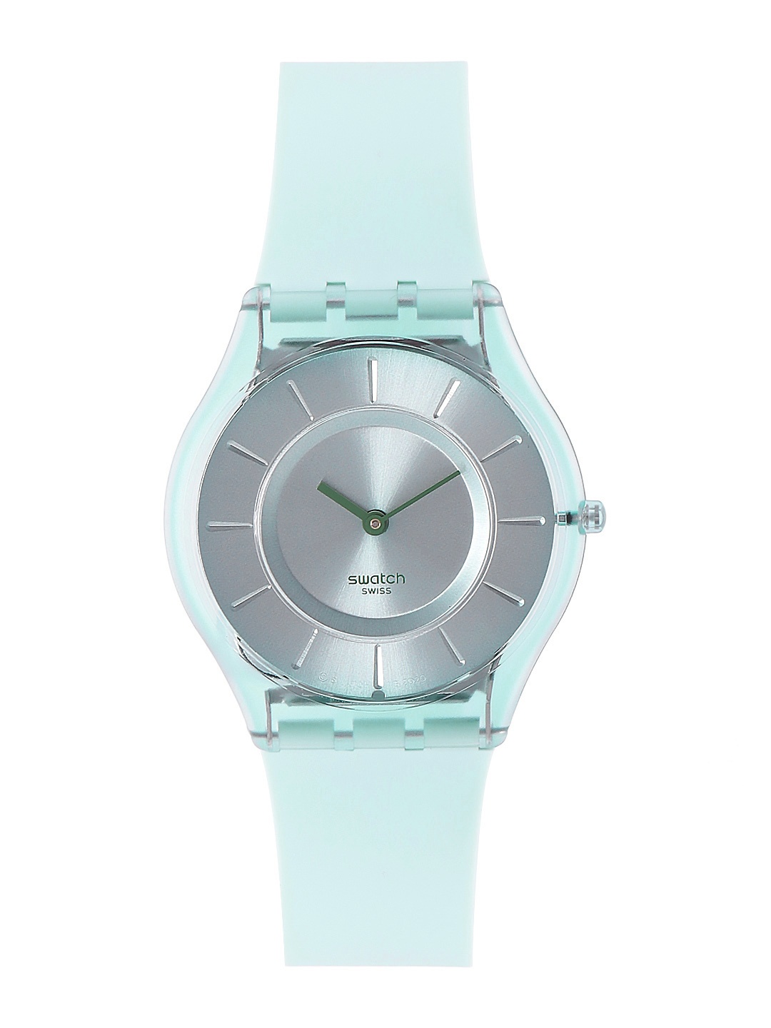 

Swatch Women Green Swiss Made Water Resistant Analogue Watch SS08G100