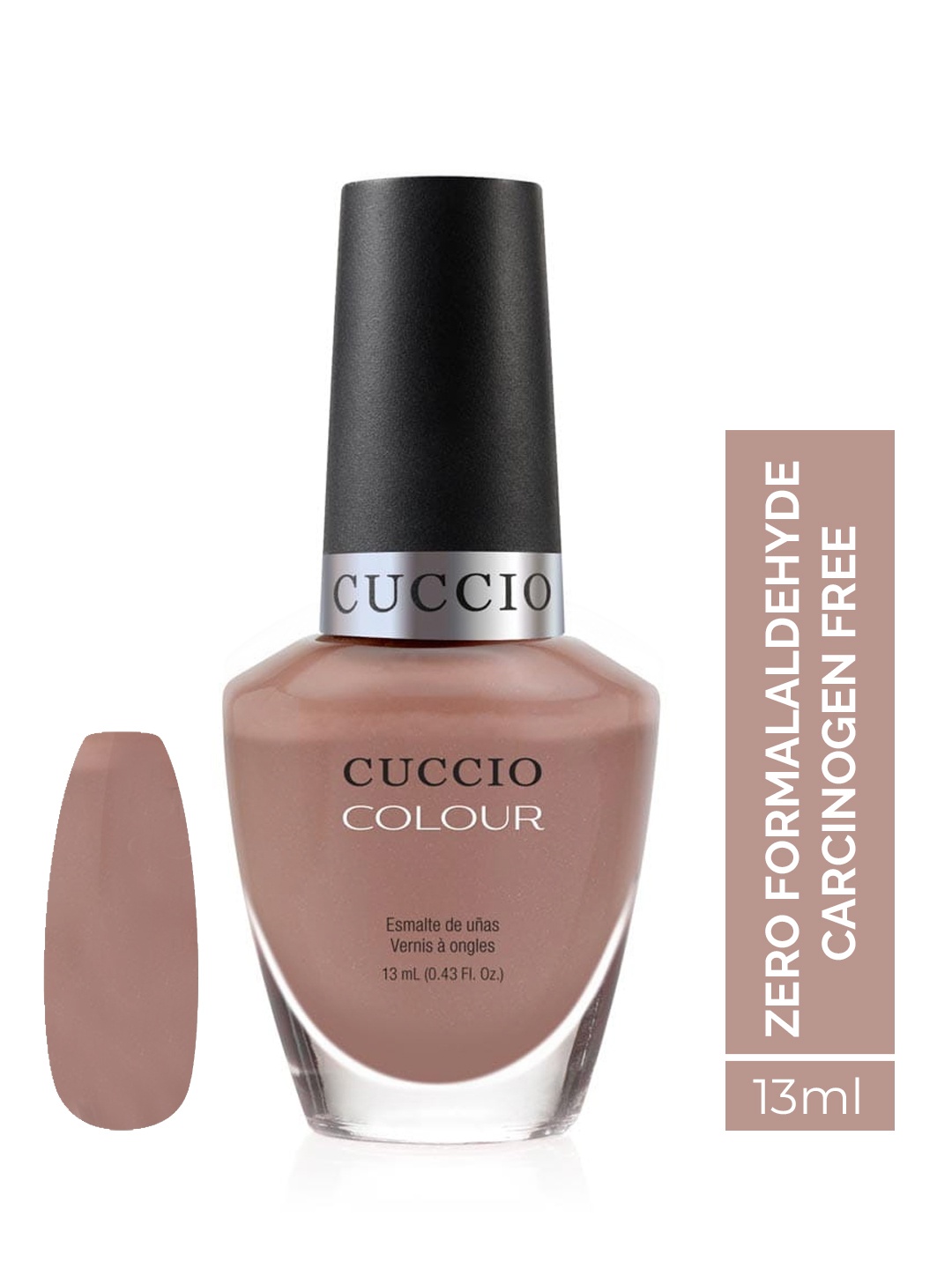 

Cuccio Colour Nail Polish - Nude-A-Tude 25-Free Formula 13 ml