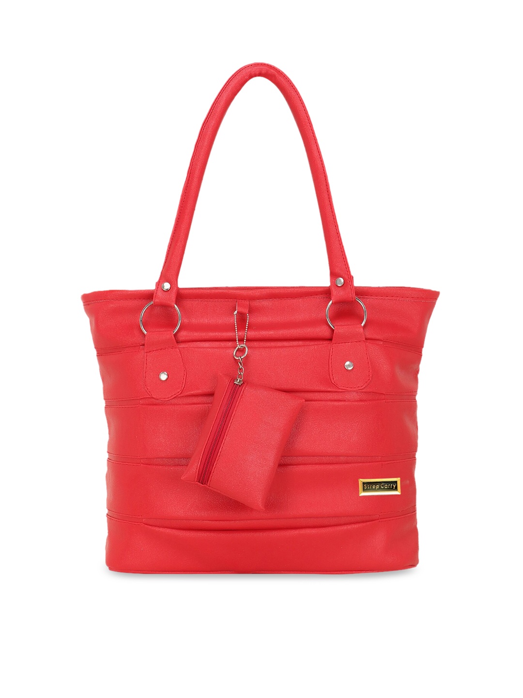 

Stropcarry Women Red Shoulder Bag With Pouch