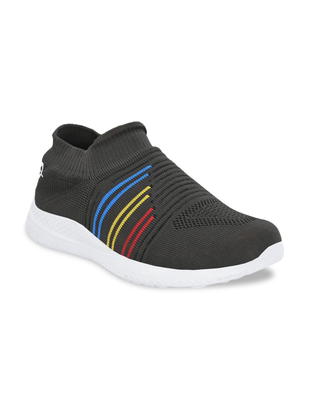 

Provogue Men Grey Textile Training or Gym Non-Marking Shoes