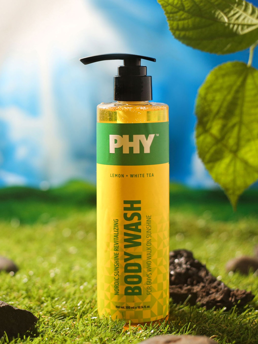 

Phy Men Nordic Sunshine Revitalizing Body Wash - 300 ml, Yellow
