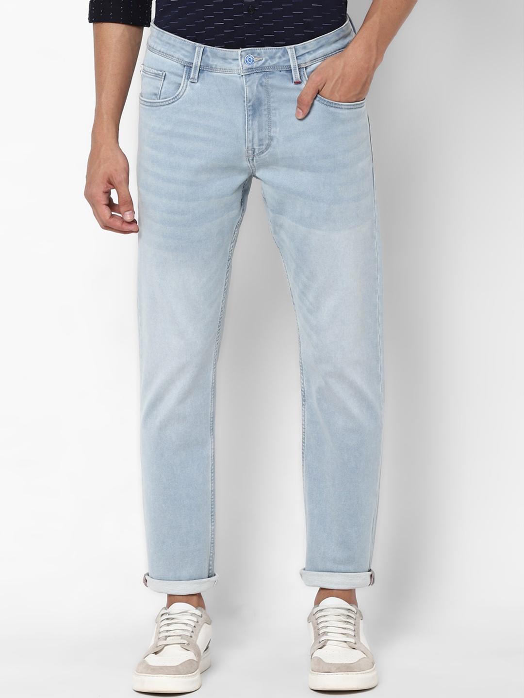 

Allen Solly Men Blue Slim Fit Heavy Fade Jeans