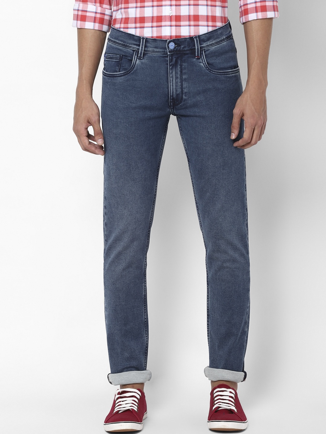 

Allen Solly Men Blue Skinny Fit Jeans