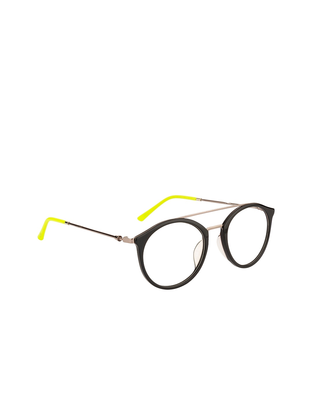 

Ted Smith Unisex Black Full Rim Aviator Frames TSO-124_C3