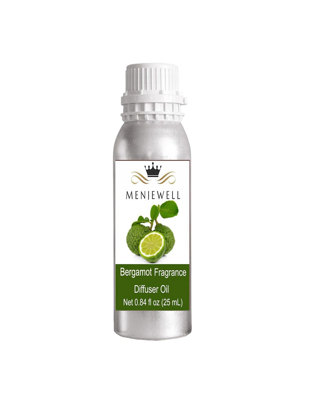 

Menjewell Bergamot Fragrance Aroma Diffuser Oil - 25 ml, Transparent