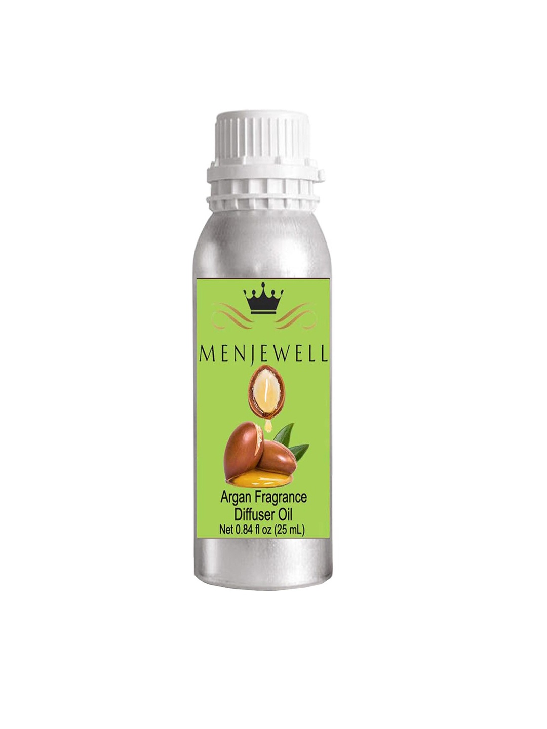 

Menjewell Argan Fragrance Aroma Diffuser Oil - 25 ml, Green