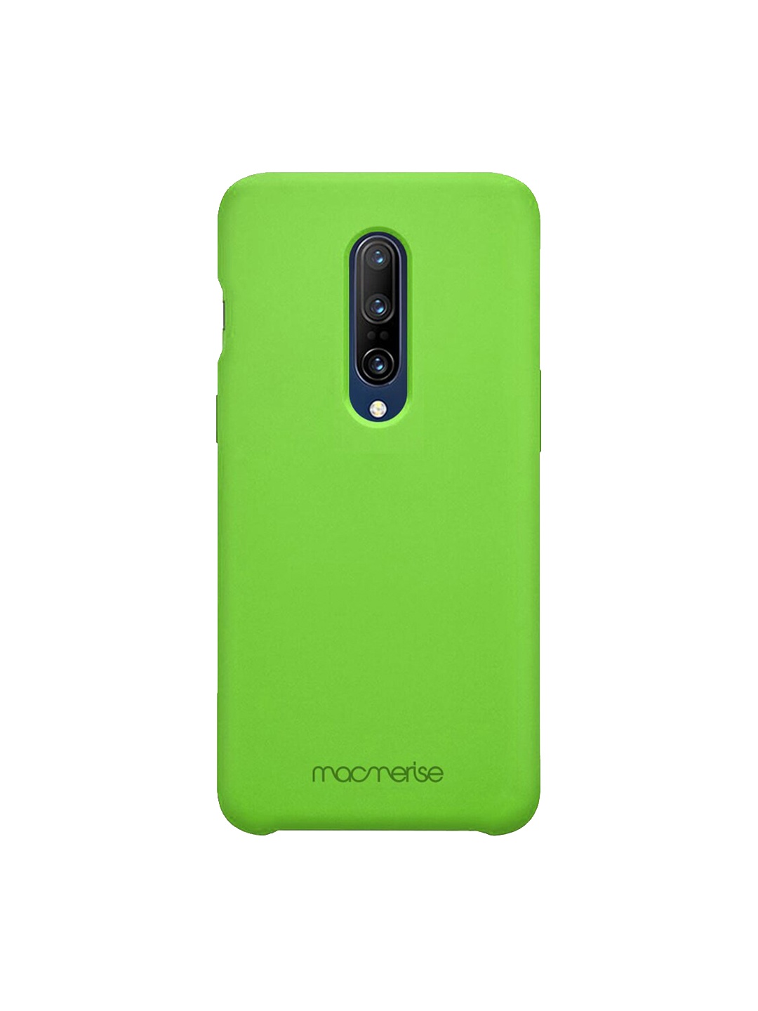 

macmerise Green Solid Silicone OnePlus 7 Pro Back Case
