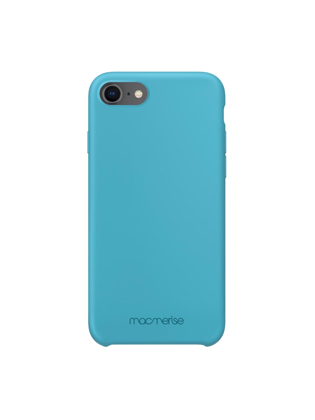 

macmerise Blue Silicone iPhone 8 Back Case
