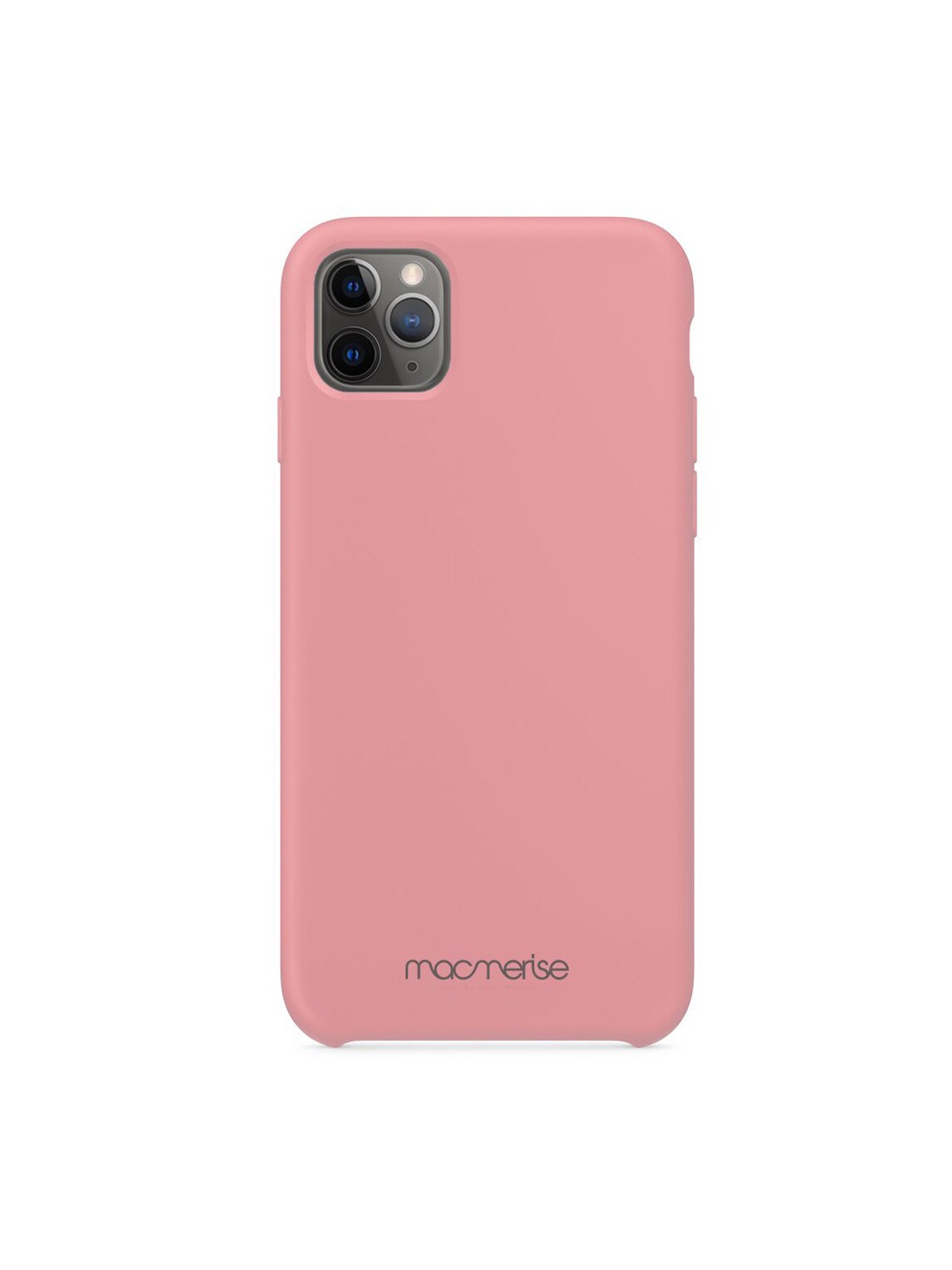 

macmerise Pink Silicone iPhone 11 Pro Back Case