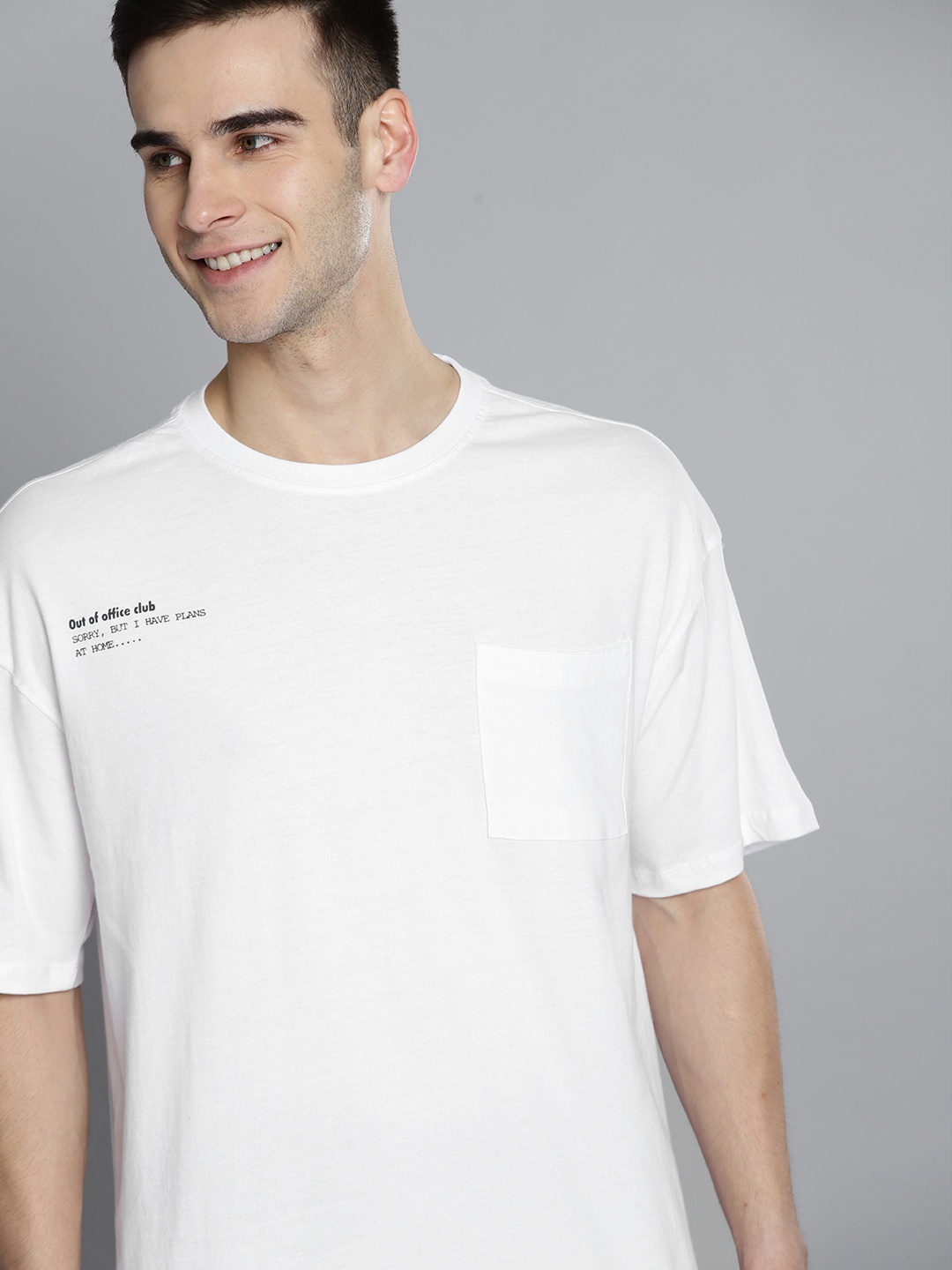

M&H Easy Men White Sustainable Pockets T-shirt