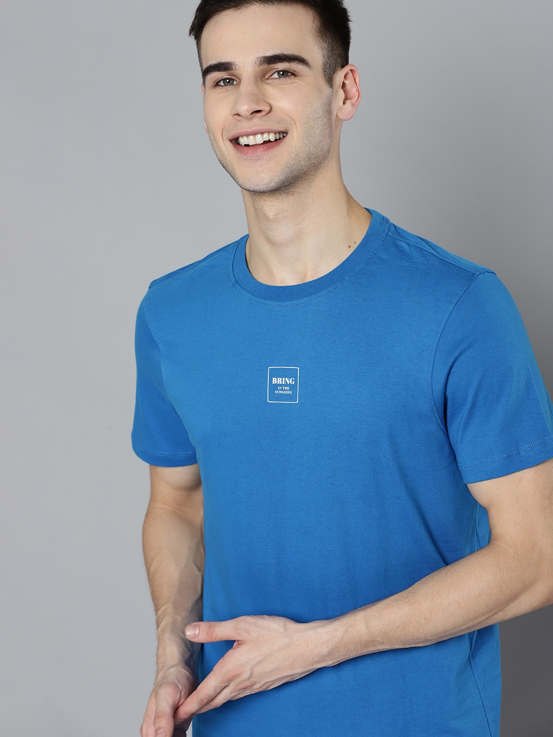 

Mast & Harbour Men Blue T-shirt