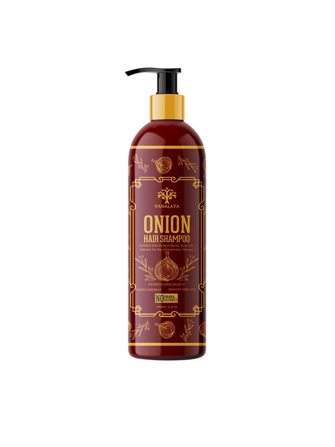 

VANALAYA Onion Shampoo For Hair Fall Control & Hair Growth, Purple