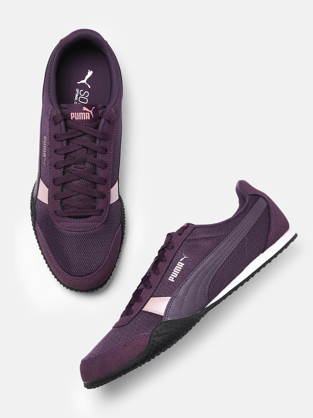 

Puma Women Purple Solid Bella Trainer Sneakers
