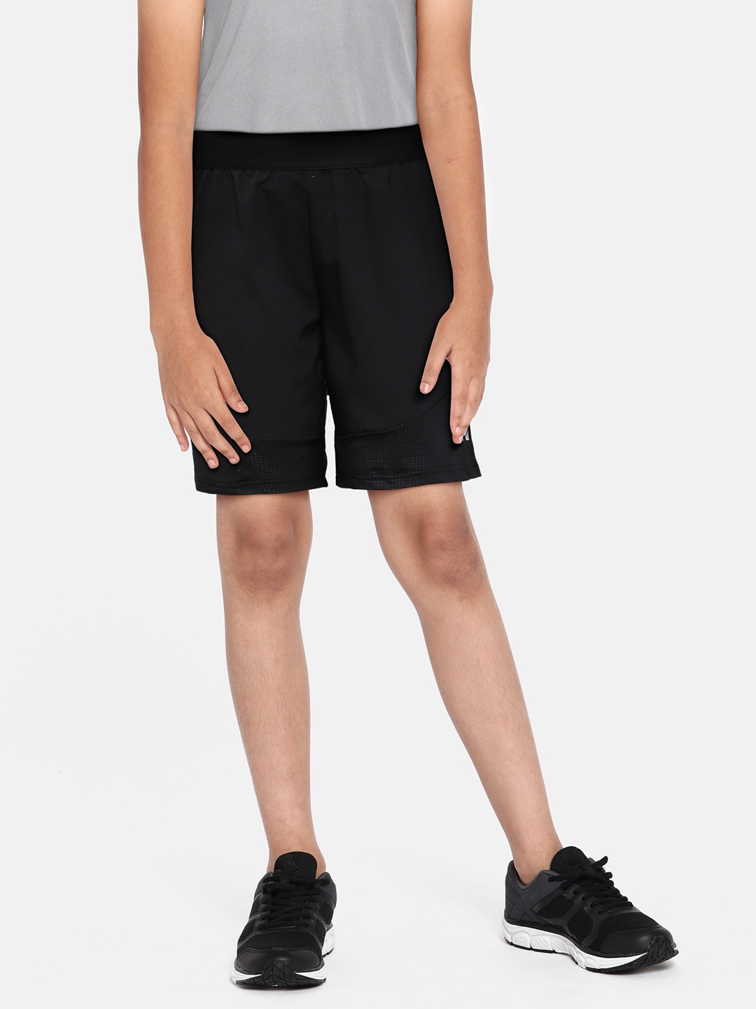 

ADIDAS Kids Black Solid XFG Aeroready Sports Sustainable Shorts