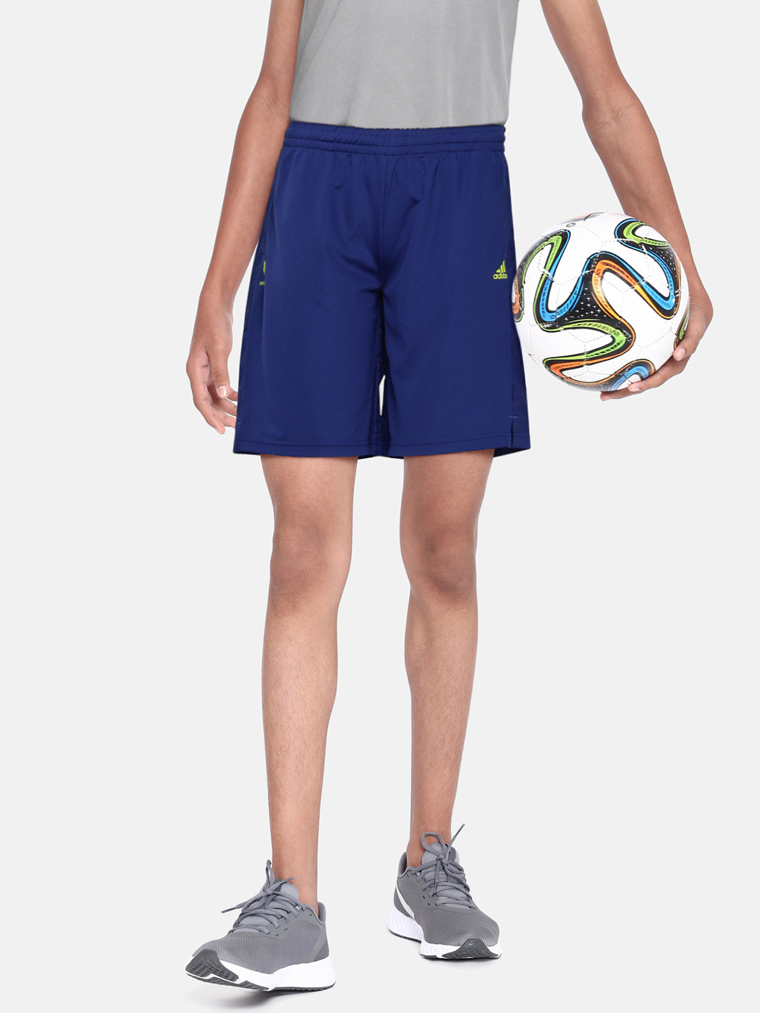 

ADIDAS Kids Blue AEROREADY MESSI Football Sports Sustainable Shorts