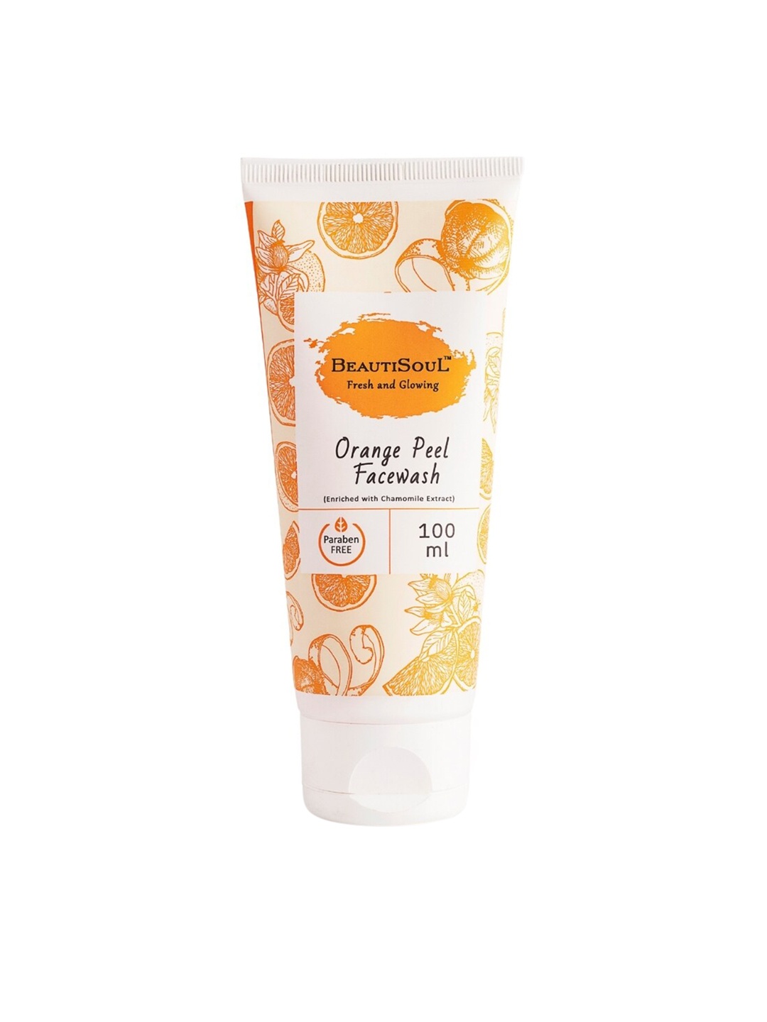 

Beautisoul Orange Peel Face wash with Chamomile and Aloe vera 100 ml